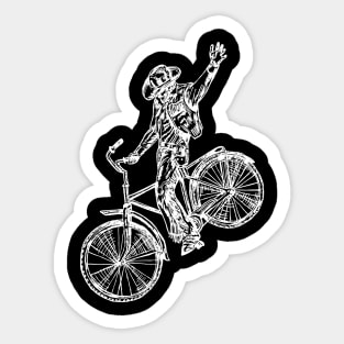 SEEMBO Cowboy Cycling Bicycle Bicycling Biking Riding Bike Sticker